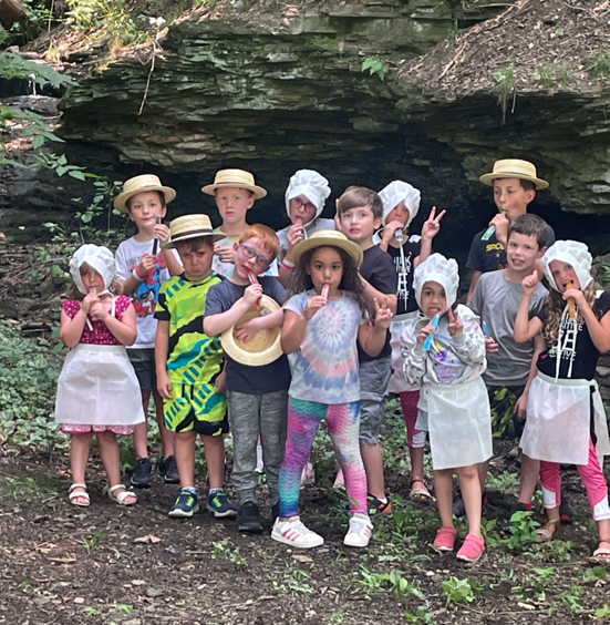 Grandma’s House Kids Visit The Drake Log Cabin – Apollo Area Historical ...